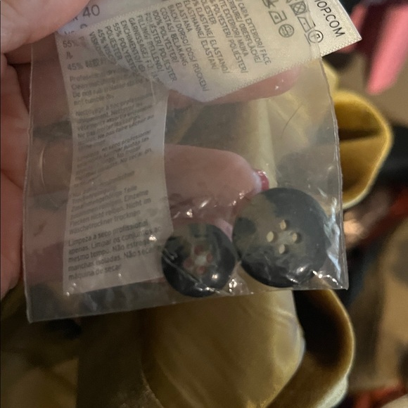 TopShop Velvet Blazer - Picture 5 of 6